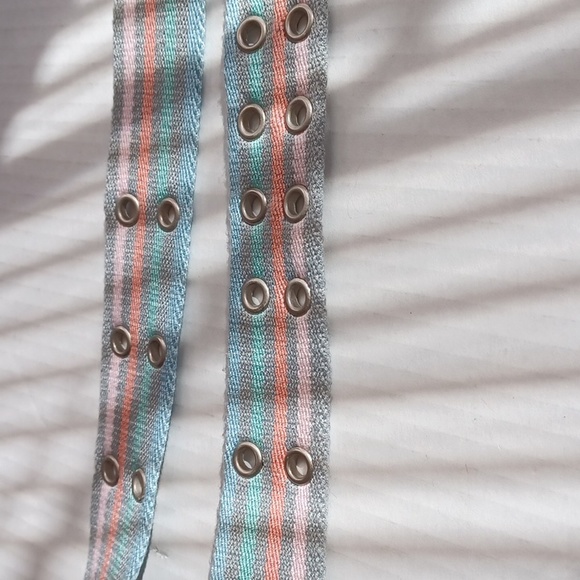 $4 Add-on New Pastel Striped Belt - Size 10 (Girl) - Picture 6 of 7